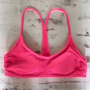 Hot Pink Bathing Suit Top